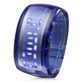 Relógio LED (Azul Escuro)